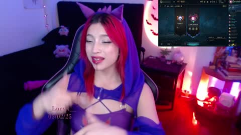 Snapshot of _lucyx__ chatting on February 2025 09:29:01 PM Queen.  Help me reach 100 thumbs up  online show from February 2025 09:29:01 PM
