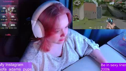 Snapshot of _sofia_adam_ chatting on April 2026 07:42:02 PM pups online show from April 2026 07:42:02 PM