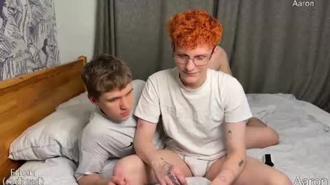 Snapshot of aaron_and_ethan chatting on April 2026 10:11:01 PM Aaron and Ethan online show from April 2026 10:11:01 PM