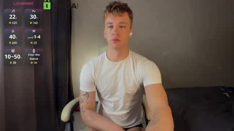 Snapshot of adampolerno chatting on April 2026 12:41:01 AM Hi Im Adam Glad to see u here 3 And its my first day online show from April 2026 12:41:01 AM