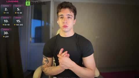 Snapshot of adampolerno chatting on July 2026 11:40:02 PM Hi Im Adam Glad to see u here 3 And its my first day online show from July 2026 11:40:02 PM