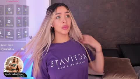 A D D I S O N  online show from February 2025 02:16:01 AM