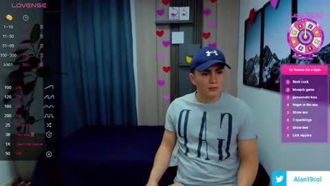 Snapshot of alan_nd_kevin chatting on February 2025 11:36:01 AM Alan  Kevin can we reach 100 thumbs up please guys  online show from February 2025 11:36:01 AM