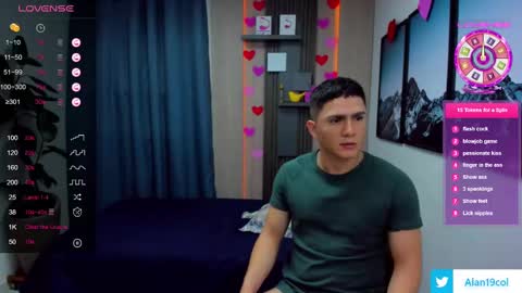 Snapshot of alan_nd_kevin chatting on February 2025 11:11:02 PM Alan  Kevin can we reach 100 thumbs up please guys  online show from February 2025 11:11:02 PM