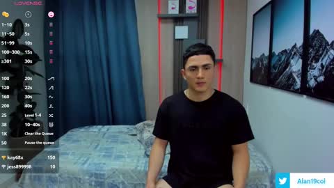 Snapshot of alan_nd_kevin chatting on March 2025 10:10:02 PM Alan  Kevin can we reach 100 thumbs up please guys  online show from March 2025 10:10:02 PM