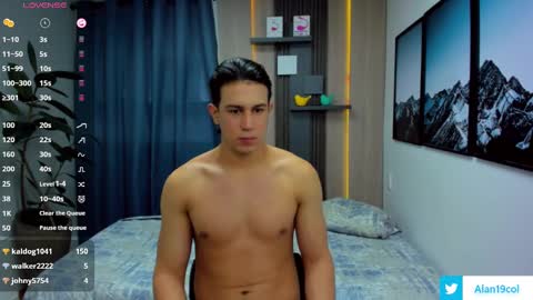 Snapshot of alan_nd_kevin chatting on March 2025 02:34:01 PM Alan  Kevin can we reach 100 thumbs up please guys  online show from March 2025 02:34:01 PM