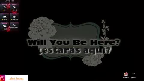 ALE LOVE online show from March 2025 04:52:02 AM