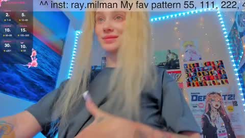 Snapshot of alicemilman chatting on January 2025 08:11:02 AM Alice online show from January 2025 08:11:02 AM