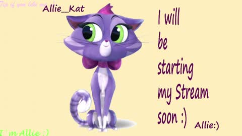 Snapshot of allie__kat chatting on April 2026 02:48:02 PM Allie online show from April 2026 02:48:02 PM