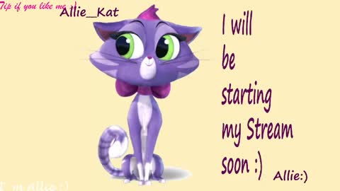 Snapshot of allie__kat chatting on May 2026 02:16:01 PM Allie online show from May 2026 02:16:01 PM