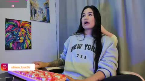 Snapshot of allison_love chatting on June 2026 01:10:02 AM allison online show from June 2026 01:10:02 AM