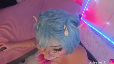 Snapshot of aly_nucita_2 chatting on January 2025 06:53:02 AM Im back 3 follow me on instagram  na misuan online show from January 2025 06:53:02 AM