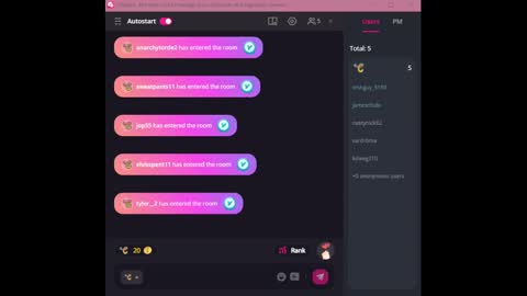 Snapshot of amirime chatting on February 2025 09:31:01 PM Aulani 3 online show from February 2025 09:31:01 PM