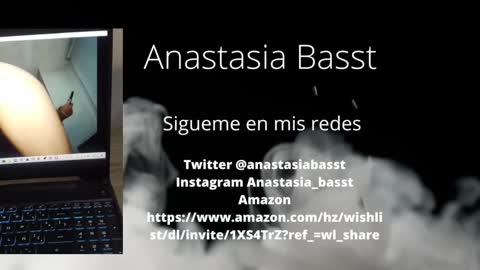 Snapshot of anastasiabasst__ chatting on December 2024 07:21:02 PM Jennyfer.... but u can say me Anastasia online show from December 2024 07:21:02 PM