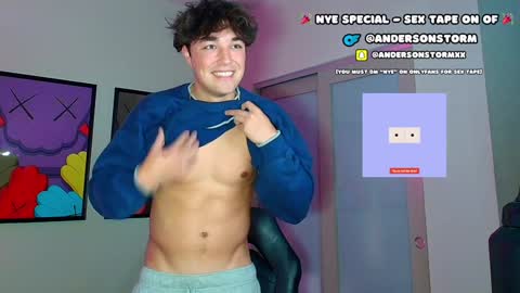 Snapshot of andersonstorm chatting on December 2024 06:16:02 AM Anderson Storm online show from December 2024 06:16:02 AM