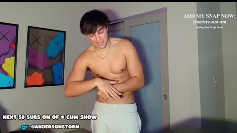 Snapshot of andersonstorm chatting on January 2025 01:32:01 AM Anderson Storm online show from January 2025 01:32:01 AM