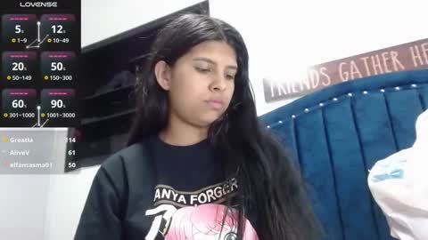 Andreina  online show from January 2025 11:56:02 PM