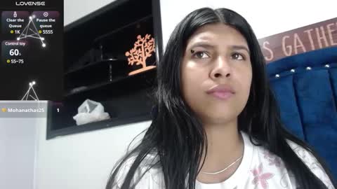 Andreina  online show from January 2025 10:24:01 PM