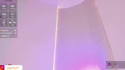 Angeline  online show from January 2025 03:38:01 PM