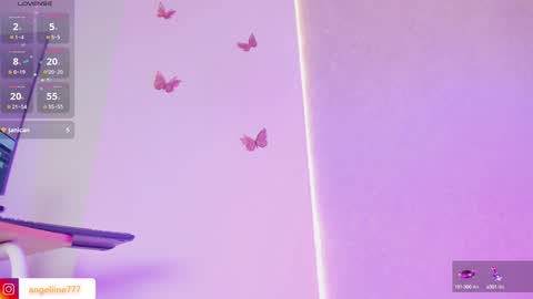 Angeline  online show from February 2025 10:44:02 PM