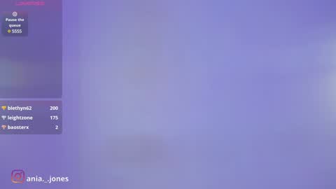 Snapshot of ania_mml chatting on January 2025 11:35:01 PM Ania online show from January 2025 11:35:01 PM