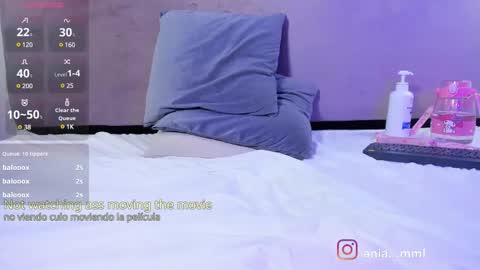 Snapshot of ania_mml chatting on February 2025 11:48:01 PM Ania online show from February 2025 11:48:01 PM