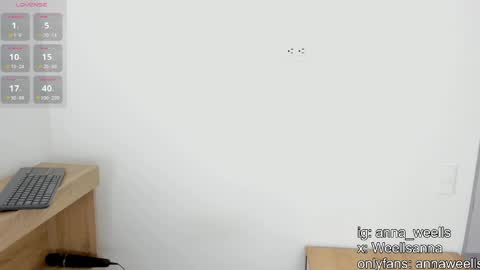 Snapshot of anna_wells chatting on April 2026 12:33:01 PM Anna Weells online show from April 2026 12:33:01 PM