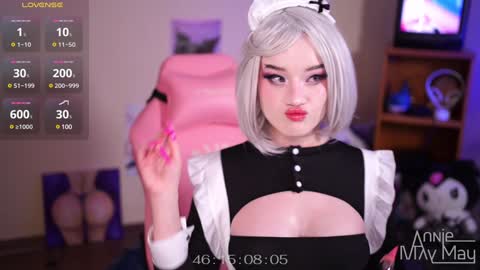 Snapshot of annie_may_may chatting on January 2025 02:51:02 PM Annie May online show from January 2025 02:51:02 PM