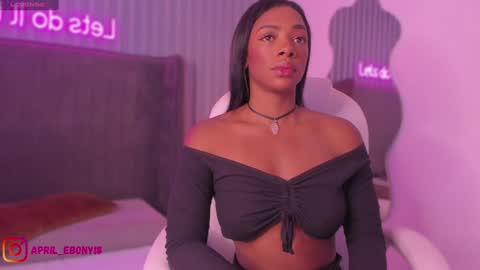 Snapshot of april_ebony18_ chatting on January 2025 10:40:02 AM April online show from January 2025 10:40:02 AM