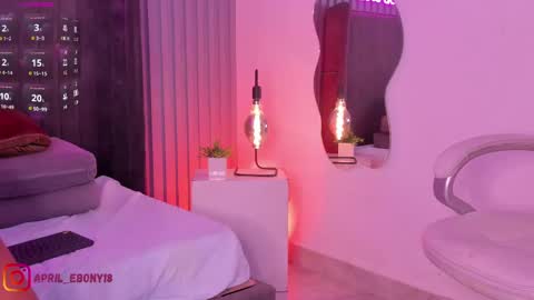 Snapshot of april_ebony18_ chatting on February 2025 04:44:01 PM April online show from February 2025 04:44:01 PM