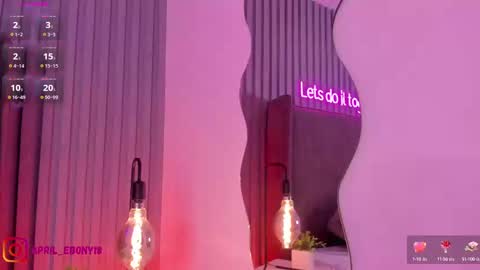 Snapshot of april_ebony18_ chatting on February 2025 01:37:01 PM April online show from February 2025 01:37:01 PM