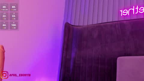 Snapshot of april_ebony18_ chatting on February 2025 01:22:02 PM April online show from February 2025 01:22:02 PM