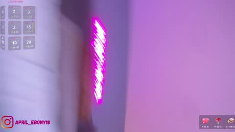 Snapshot of april_ebony18_ chatting on March 2025 01:42:01 PM April online show from March 2025 01:42:01 PM