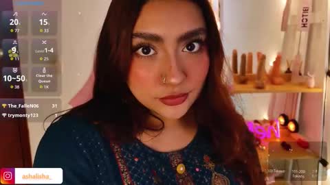 Snapshot of ashalisha chatting on November 2025 02:06:01 PM Asha online show from November 2025 02:06:01 PM