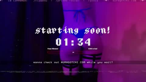 Snapshot of auragotchi chatting on March 2026 04:07:01 PM Aurora Aura online show from March 2026 04:07:01 PM