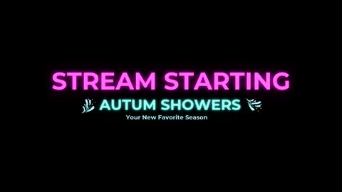 Snapshot of autum_showers chatting on March 2026 05:11:01 AM Autum Showers online show from March 2026 05:11:01 AM