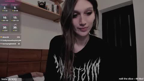 Snapshot of ayn3q chatting on March 2025 01:15:01 AM AYNEK fansly online show from March 2025 01:15:01 AM