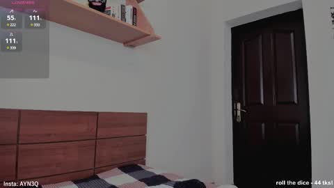 Snapshot of ayn3q chatting on March 2025 10:48:01 AM AYNEK fansly online show from March 2025 10:48:01 AM