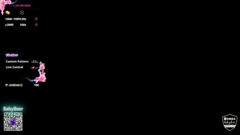 Snapshot of babybeerx chatting on March 2026 10:02:02 PM BB online show from March 2026 10:02:02 PM