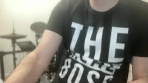 Snapshot of badboymusician chatting on November 2025 12:30:01 AM RockHardDrummer online show from November 2025 12:30:01 AM