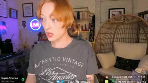 Snapshot of beckthetongue chatting on March 2026 10:26:02 PM Beck the tongue online show from March 2026 10:26:02 PM