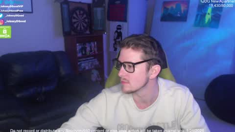 Snapshot of bigjohnny550 chatting on January 2025 10:44:01 PM Johnny D Good online show from January 2025 10:44:01 PM