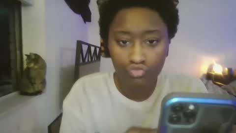 Snapshot of blackprincessstacy chatting on March 2026 12:03:01 AM ask mme later online show from March 2026 12:03:01 AM