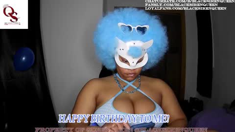Snapshot of blacksirenqueen chatting on March 2025 02:30:02 AM Queen Siren online show from March 2025 02:30:02 AM