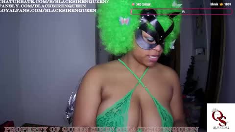 Snapshot of blacksirenqueen chatting on October 2025 10:54:02 AM Queen Siren online show from October 2025 10:54:02 AM