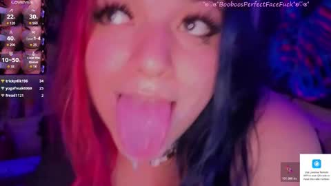 Snapshot of booboosperfectfacefuck chatting on December 2025 11:26:02 AM Nova sub to my fan club for free pms and sexy sloppy videos online show from December 2025 11:26:02 AM