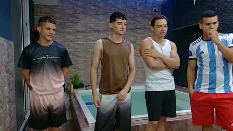 Snapshot of boysgang_sex chatting on March 2025 11:27:01 AM Angelo Mark Fernando Taylor online show from March 2025 11:27:01 AM