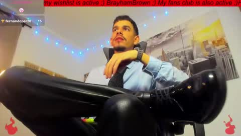 Snapshot of brayhambrown chatting on September 2025 12:11:01 AM brayhambrown online show from September 2025 12:11:01 AM