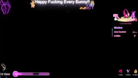 Snapshot of bunnycheekz chatting on February 2025 10:07:02 PM Tokki bunny online show from February 2025 10:07:02 PM