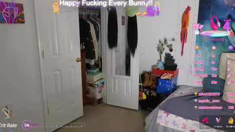 Snapshot of bunnycheekz chatting on February 2025 04:58:01 AM Tokki bunny online show from February 2025 04:58:01 AM